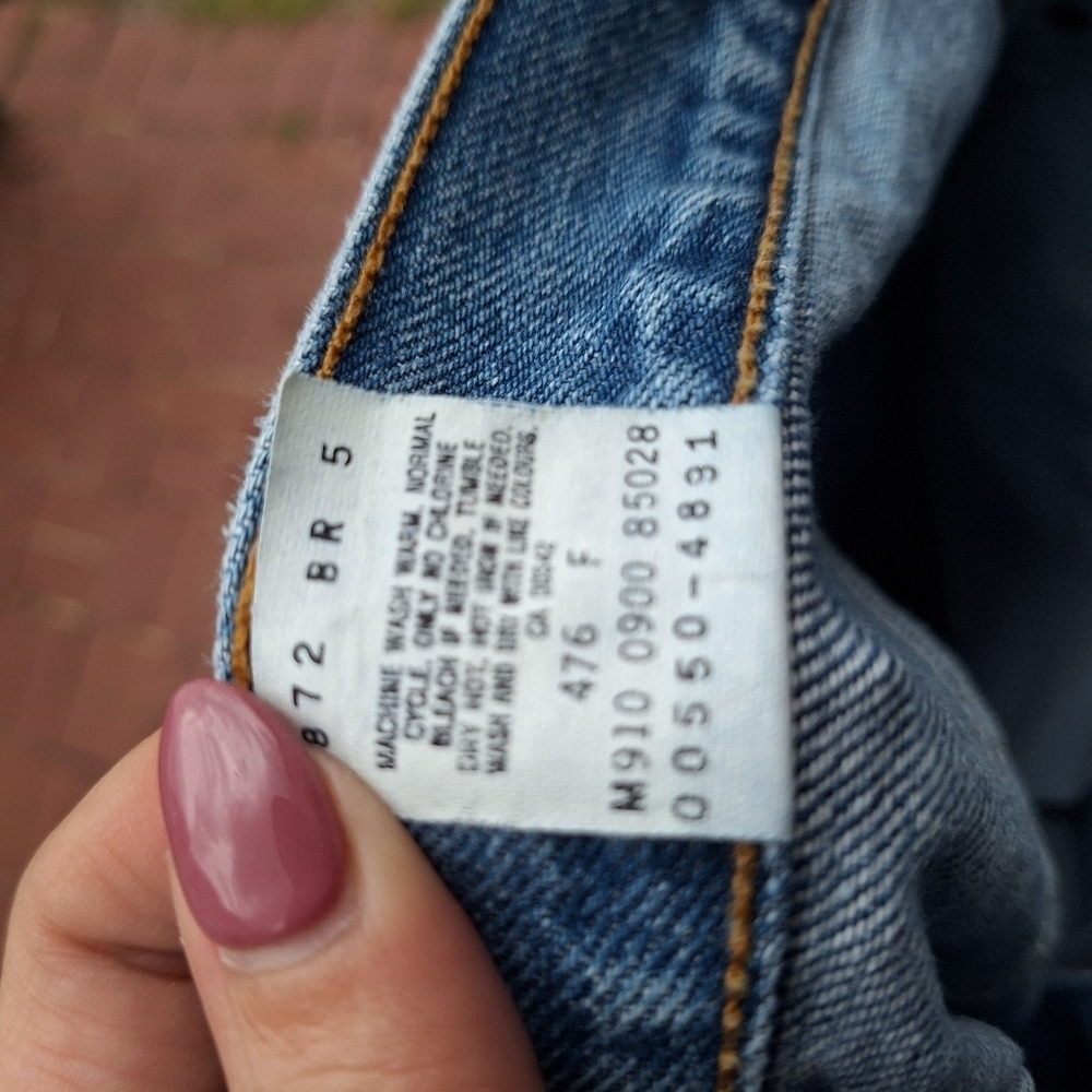 Vintage Levis 550 Relaxed Fit Jeans Size 38 X 30 - Picture 7 of 7